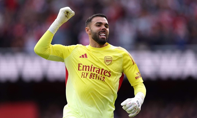 Raya khẳng định chỗ đứng tại Arsenal