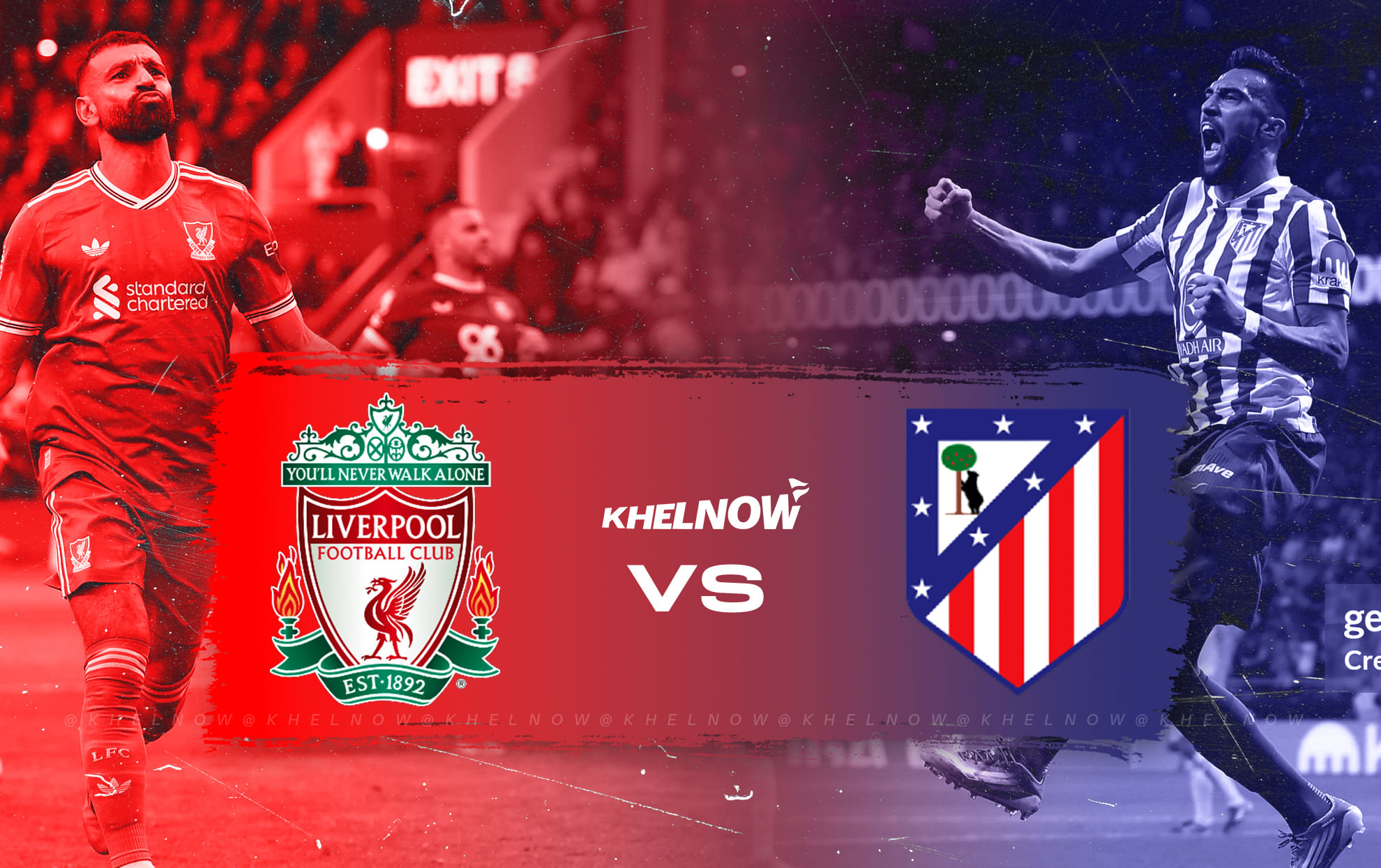 Liverpool chuẩn bị tiếp đón Atletico Madrid.