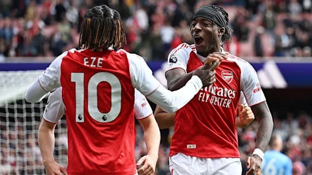 Eze và Madueke đều tạo ra ấn tượng