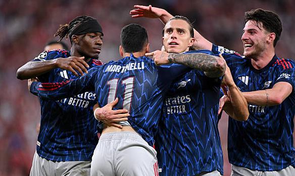 Ảnh bài viết Arteta thay người tài tình, Arsenal thắng trận mở màn Champions League