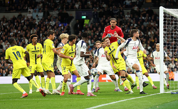Ảnh bài viết Tottenham giành chiến thắng nhờ sai lầm của thủ môn Villarreal