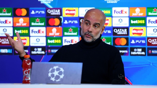 Guardiola: 'Có vẻ Man City không phải ứng viên vô địch Champions League'