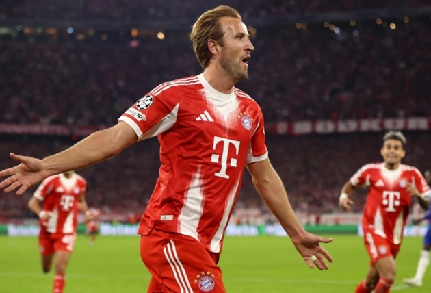 Kane nổ súng đều đặn tại Champions League cho Bayern