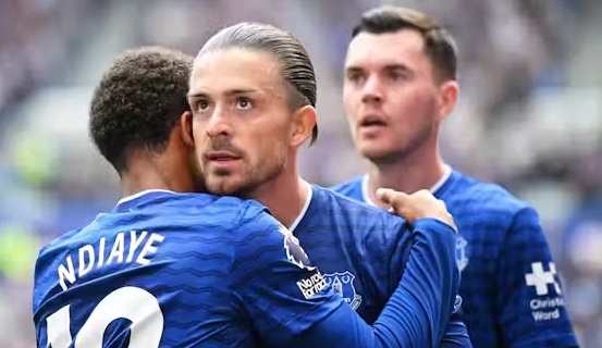 Grealish dần tìm lại phong độ trong màu áo Everton.