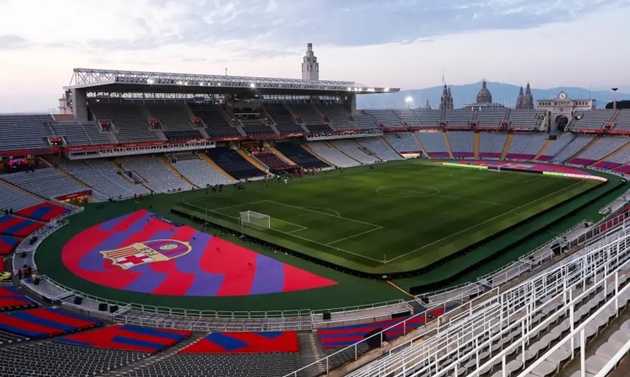 Ảnh bài viết Chưa có phép mở cửa Camp Nou, Barcelona chọn Montjuic đấu PSG