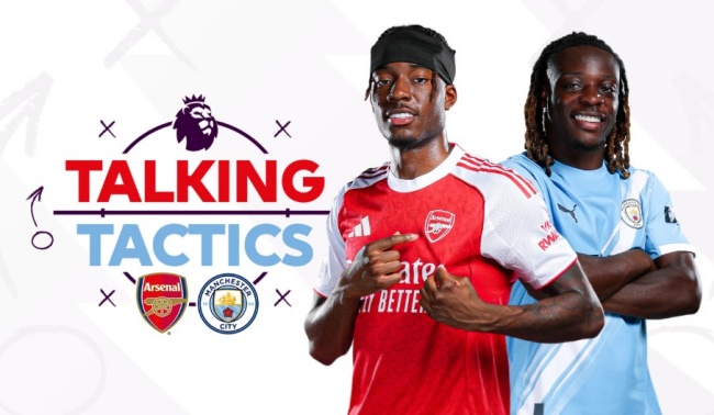 Ảnh bài viết Arsenal vs Man City: Cuộc chiến tuyến giữa; Madueke hay Doku có sức ảnh hưởng hơn?