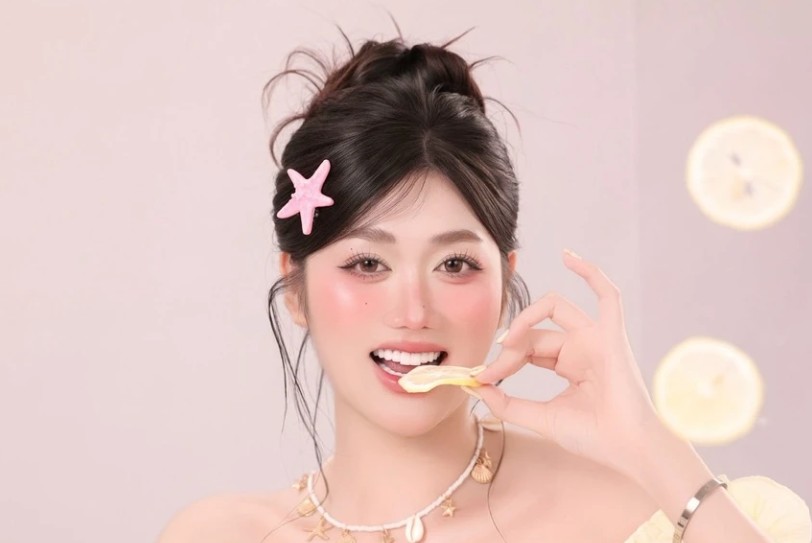 Bạn gái tin đồn của Nguyễn Đình Bắc. Ảnh: FBNV.