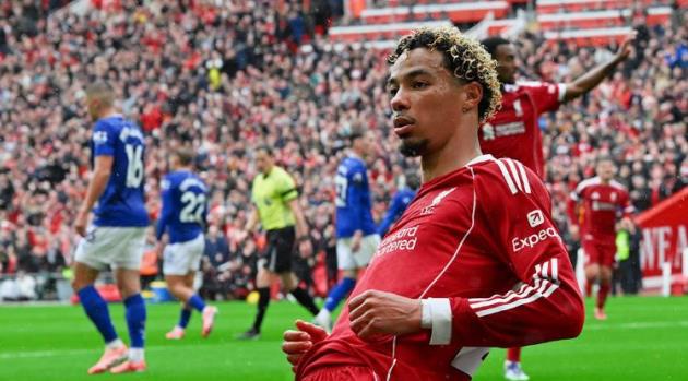 Ảnh bài viết Ekitike ghi bàn, Liverpool đánh bại Everton trong trận derby Merseyside hấp dẫn