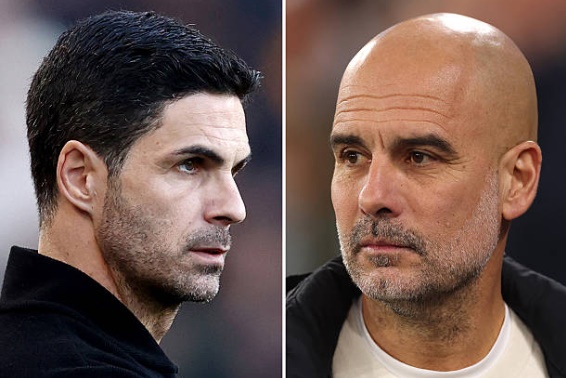 Ảnh bài viết Đại chiến Man City - Arsenal: Khi Pep 'đá xoáy' bạn hiền Arteta