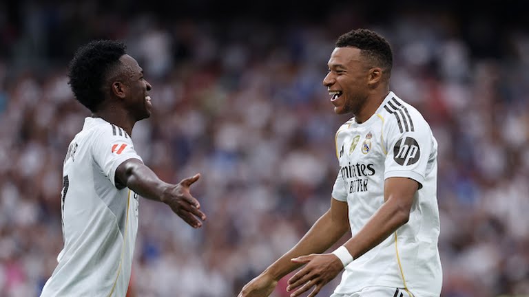 Mbappe tiếp tục lập công cho Real.