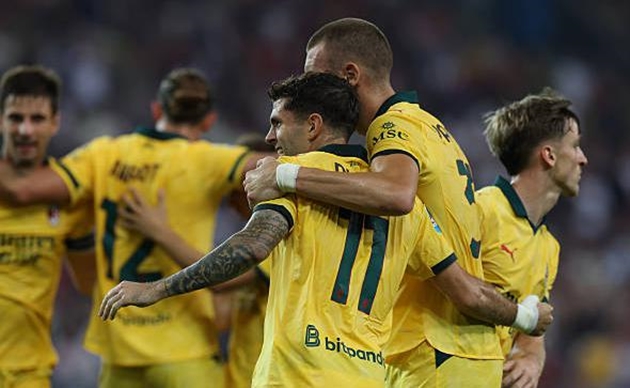 Ảnh bài viết Pulisic lập cú đúp, AC Milan thắng tưng bừng Udinese