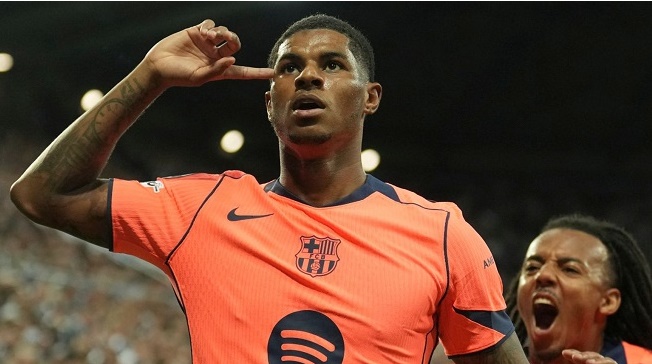 Rashford đã thể hiện màn trình diễn ấn tượng ở Champions League.
