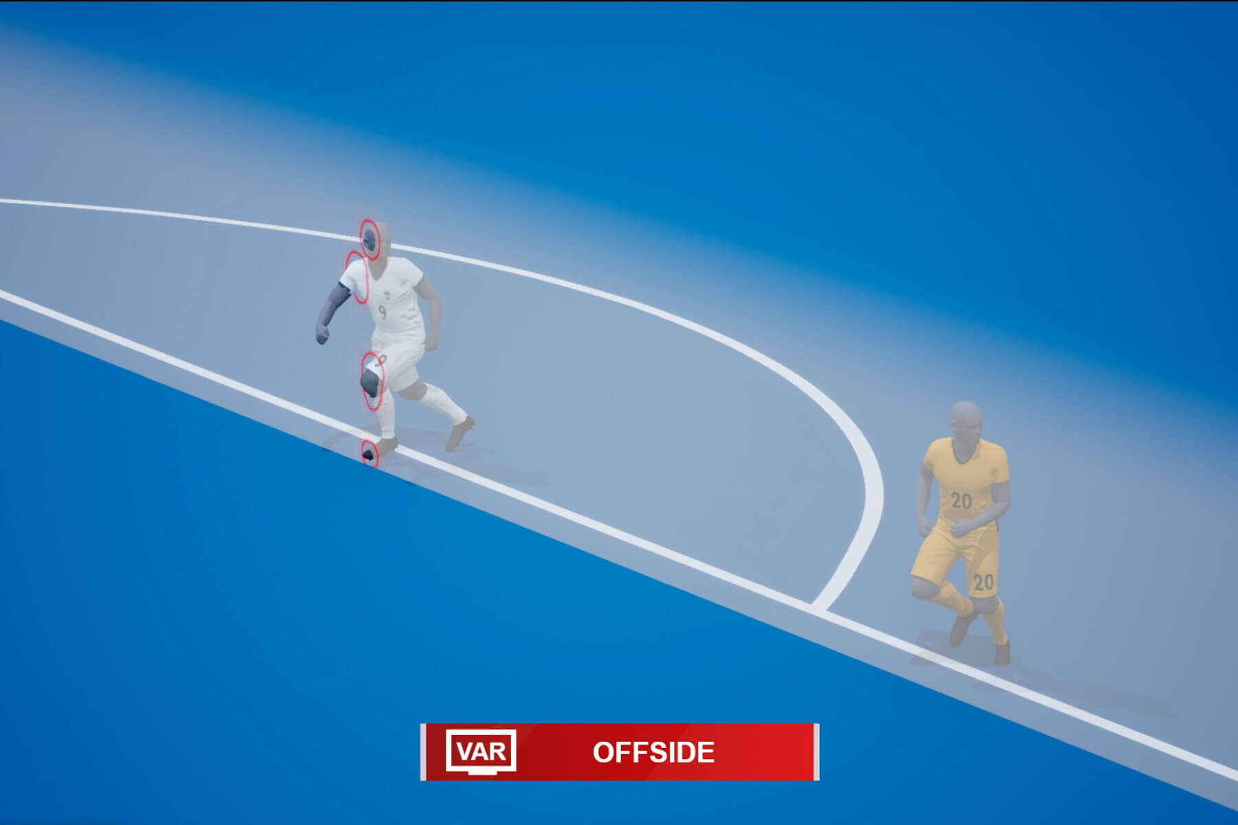 Công nghệ việt vị bán tự động được sử dụng tại World Cup 2022
