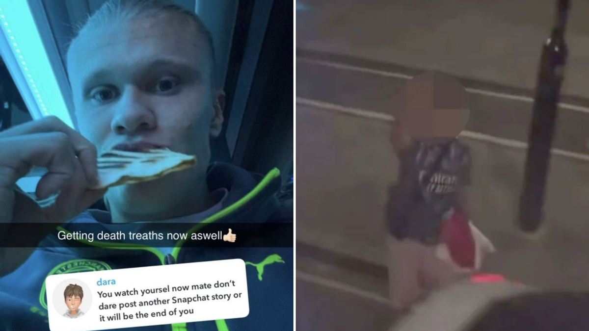 Erling Haaland cười khẩy trước lời lăng mạ của các CĐV nhí Arsenal