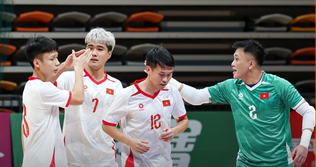 Thắng lợi thuyết phục của futsal Việt Nam trước Trung Quốc.