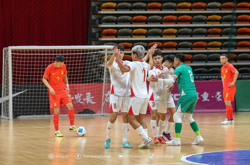 AFC chúc mừng màn hủy diệt 7-2 của tuyển Việt Nam. Ảnh: VFF.
