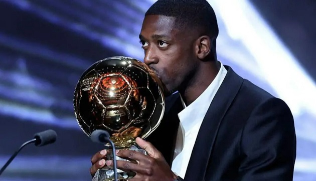 Dembele là chủ nhân của Ballon d'Or 2025.