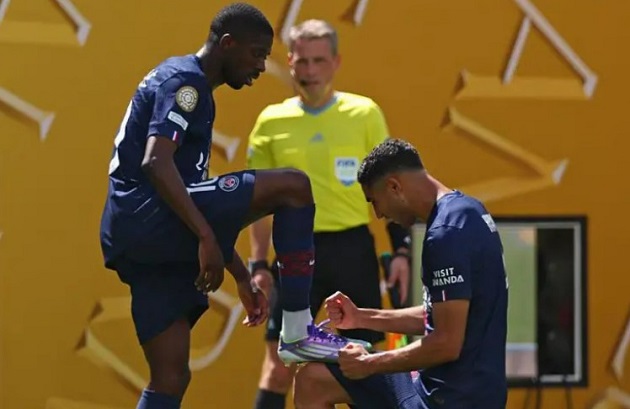 Dembele đã chơi thăng hoa sau khi Mbappe rời đi.