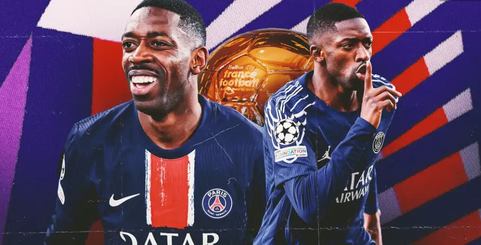 Dembele giành QBV sau 1 mùa giải tuyệt vời.