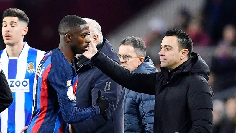 Dembele lấy lại sự nghiệp dưới triều đại của Xavi