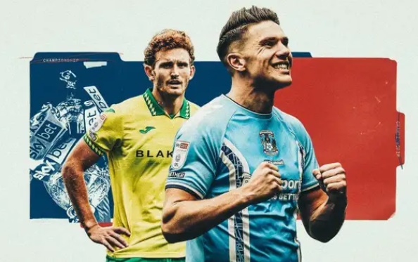 Josh Sargent và Gyokeres, những cầu thủ đang và đã từng chơi ở Championship.
