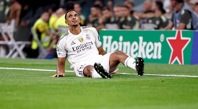 Trent Alexander Arnold đang tạm nghỉ thi đấu.