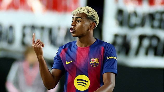 Yamal sẽ không ra sân ở trận La Liga tới đây.