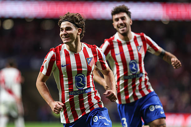 Ảnh bài viết Alvarez lập hat-trick, Atletico Madrid thắng nghẹt thở Rayo Vallecano