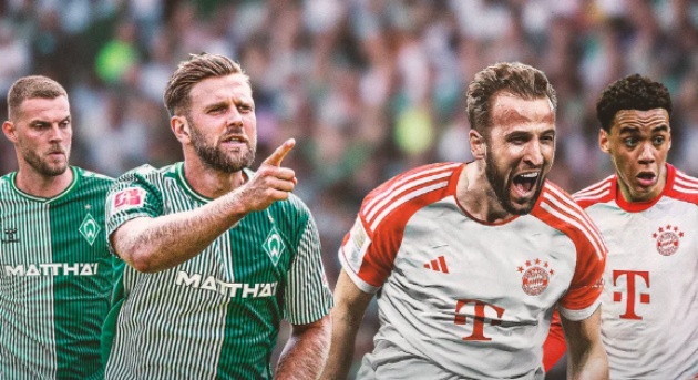 Bayern được đánh giá vượt trội so với Bremen.