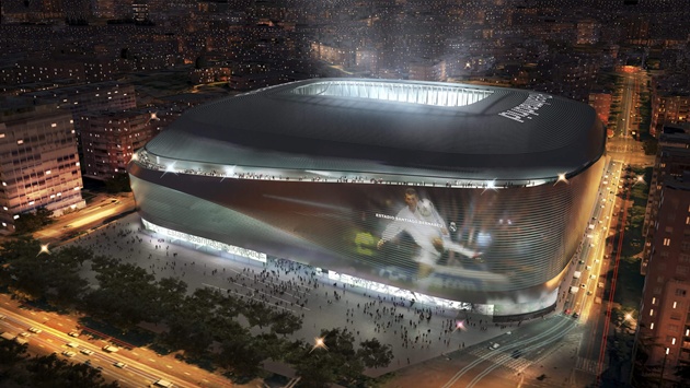 Santiago Bernabeu được đánh giá là một trong những SVĐ tốt nhất thế giới.