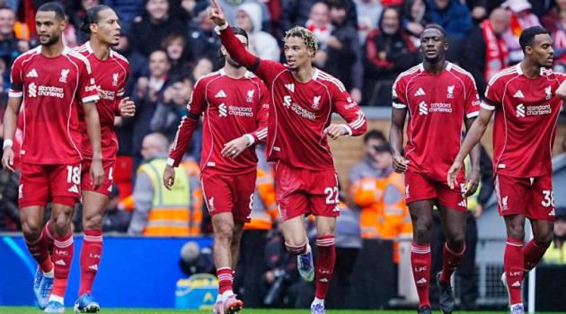 Nòng cốt của Liverpool các cầu thủ ngoại.