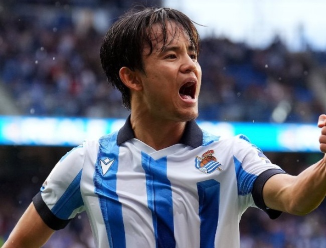 Arsenal nhắm Kubo.