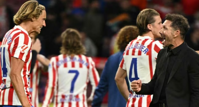 Marcos Llorente là vũ khí nguy hiểm trong tay Simeone.
