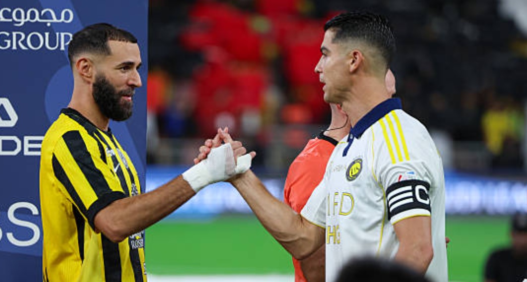 Ảnh bài viết Khoảnh khắc giữa Ronaldo và Benzema trong chiến thắng của Al Nassr