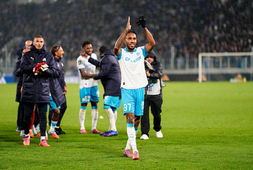Aubameyang tiếp tục cho thấy tầm ảnh hưởng lên Marseille.