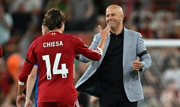 Chiesa nhận được sự tin tưởng từ Slot.