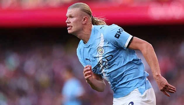 Man City giờ trông cậy nhiều vào những cá nhân xuất sắc, đơn cử như Erling Haaland.