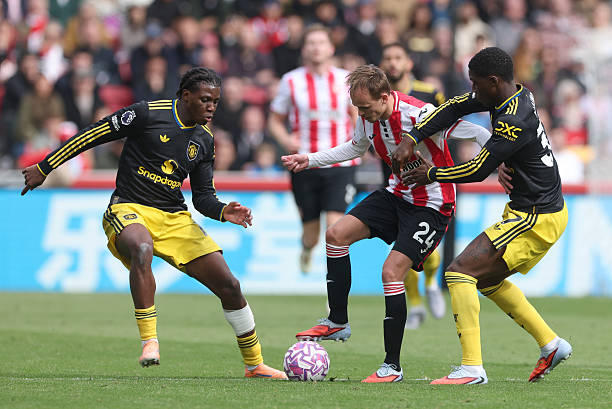 Manchester United nhận thất bại tại Gtech Community Stadium trước Brentford.