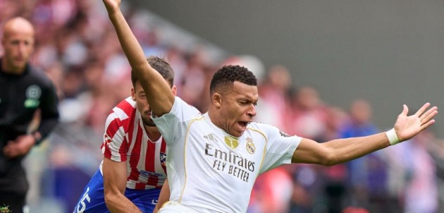 Mbappe ghi bàn nhưng Real không thể tránh khỏi thất bại.