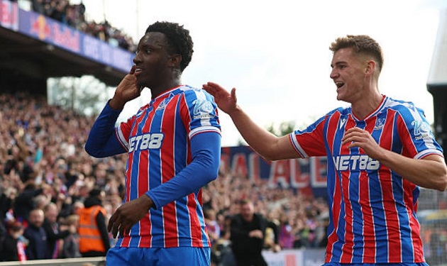 Ảnh bài viết Nketiah ghi bàn phút 90+7, Liverpool gục ngã trước Crystal Palace