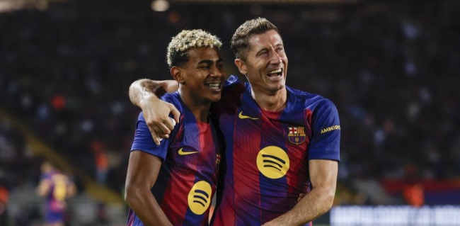 Ảnh bài viết Flick ca ngợi Yamal, khẳng định Pedri là thủ lĩnh của Barca