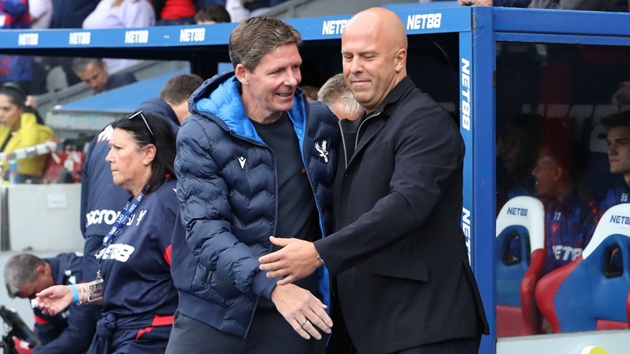 Glasner đã đánh bại Slot 2 lần ở mùa này.