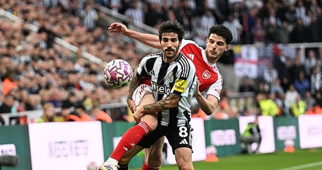 Ảnh bài viết Thua đau Arsenal, Tonali gửi lời nhắn đến dàn sao Newcastle