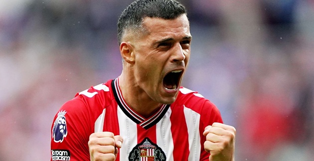 Xhaka nhanh chóng tạo ảnh hưởng tại Sunderland