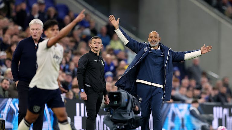 Nuno có trận ra mắt tích cực với West Ham.