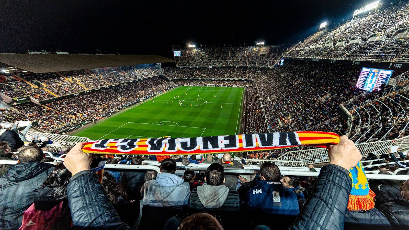 Mestalla là một trong những công trình thể thao lâu đời nhất Tây Ban Nha