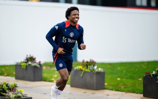 Ảnh bài viết Malacia trở lại tập luyện cùng đội một Man United