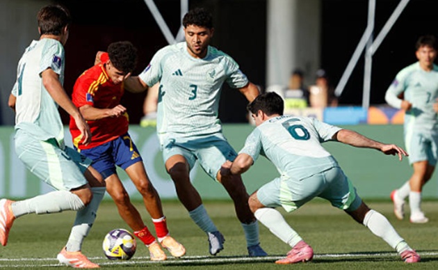 U20 Tây Ban Nha hòa đáng tiếc trước U20 Mexico