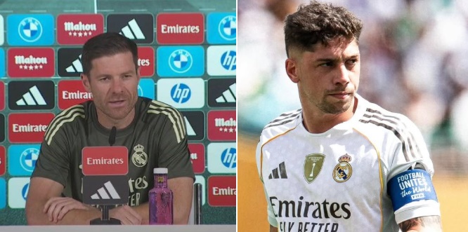 Ảnh bài viết Xabi Alonso làm rõ tin đồn Valverde từ chối đá hậu vệ