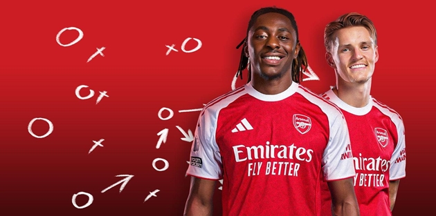 Eberechi Eze và Martin Odegaard gây ấn tượng tại Arsenal.